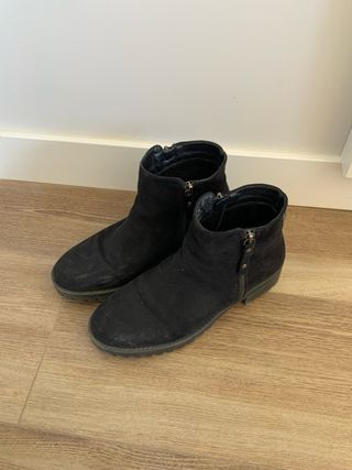 Botines negros mujer talla 38