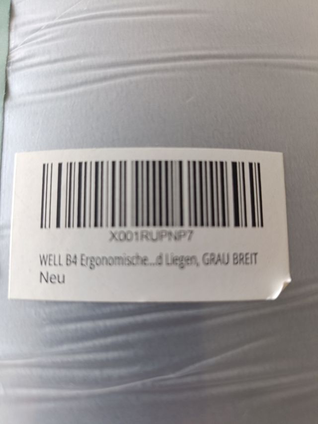 Cojín de respaldo Well B4 GmbH gris