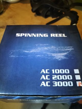 Carrete de pesca AC3000 Spinning Reel