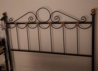 Cabecero Forja Negro 135cm
