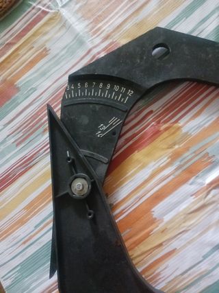 Calibrador de medición de calibrador de ancho.