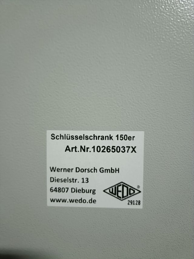 Cajón Industrial para Llaves