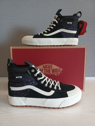 Vans Sk8-Hi MTE Impermeables Leopardo Negro T42