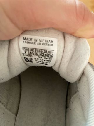 Zapatilla Reebok Clásica Blanca