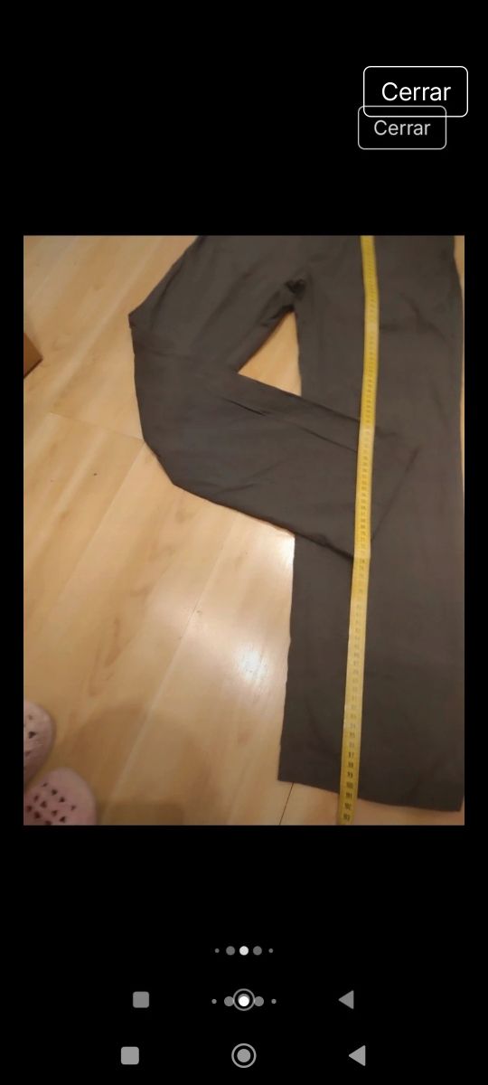 Pantalón Adolfo Domínguez Gris Talla U