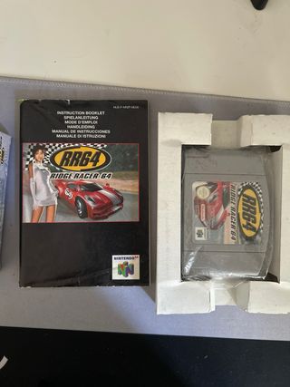 Ridge Racer 64 Nintendo 64 PAL España.