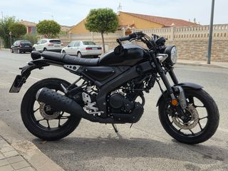 Yamaha XSR 125 (2022) COMO NUEVA - Carnet Coche/A1