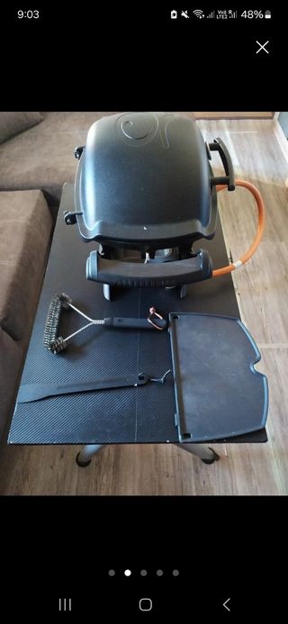 Barbacoa Gas Weber Q1000 Negra