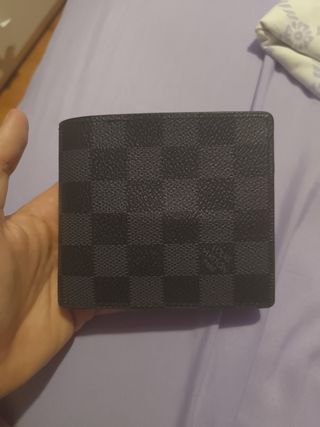 Cartera Louis Vuitton Negra Damier Graphite