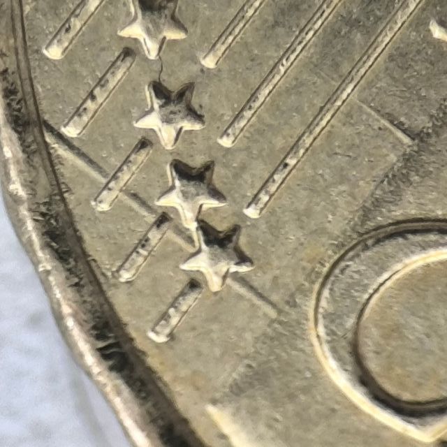 10-04065-España 10 cent € -  2023 - cuño roto line