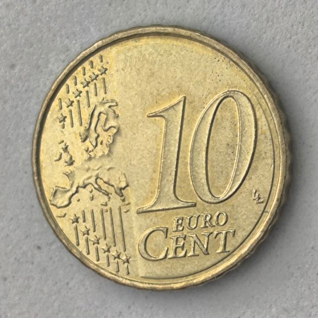 10-04065-España 10 cent € -  2023 - cuño roto line