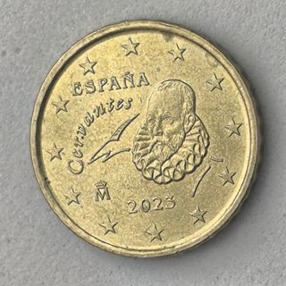 10-04067-España 10 cent € -  2023- cuño roto bahia