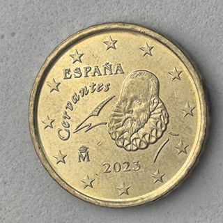 10-04068-España 10 cent € -  2023- cuño roto bahia