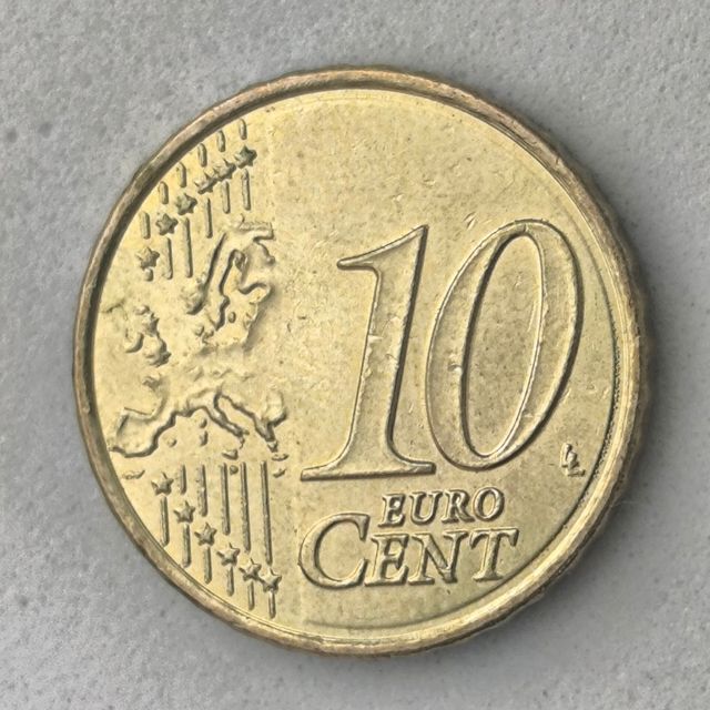 10-04068-España 10 cent € -  2023- cuño roto bahia