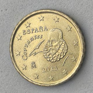 10-04069-España 10 cent € -  2023- cuño roto bahia