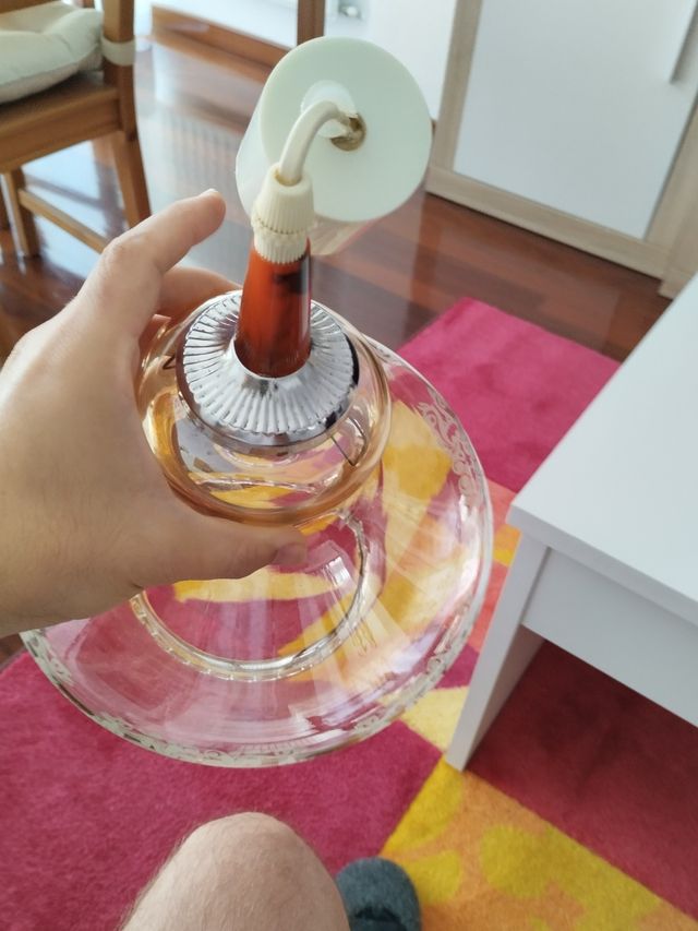 Lámpara colgante vintage años 70