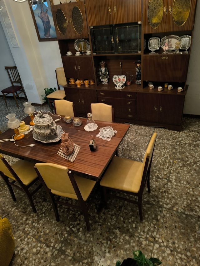 Comedor completo madera