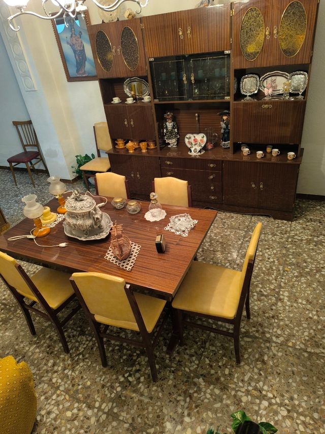Comedor completo madera