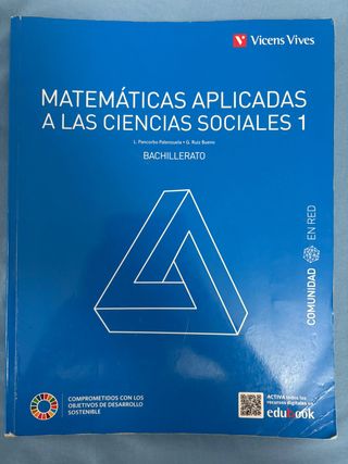 MATEMATICAS APLICADAS A LAS CIENCIAS.... 1 (CER)