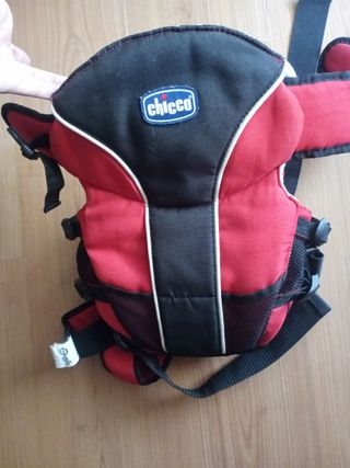 Mochila Porta Bebés Chicco Roja