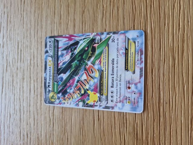 Mega Rayquaza EX y Tapu Koko V Pokémon Cards