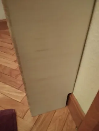 Espejo y cubre radiador forja beige