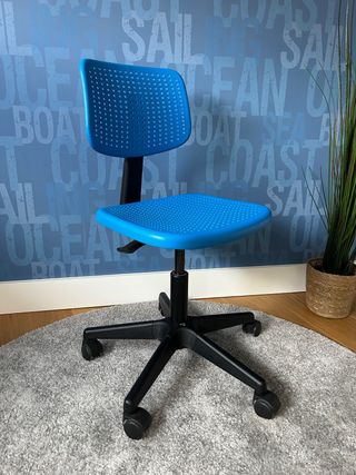 Silla Escritorio Azul Ikea