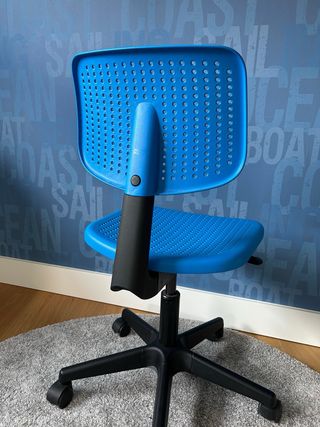 Silla Escritorio Azul Ikea