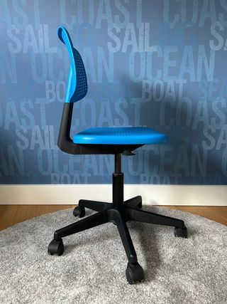 Silla Escritorio Azul Ikea