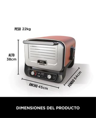 Horno Ninja Woodfire 8 en 1
