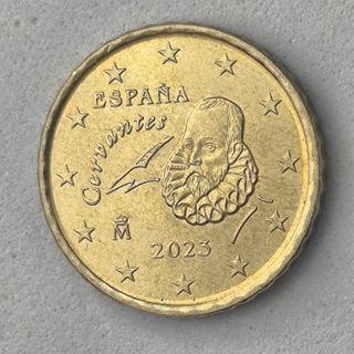 10-04074-España 10 cent € -  2023 - cuño roto bahi