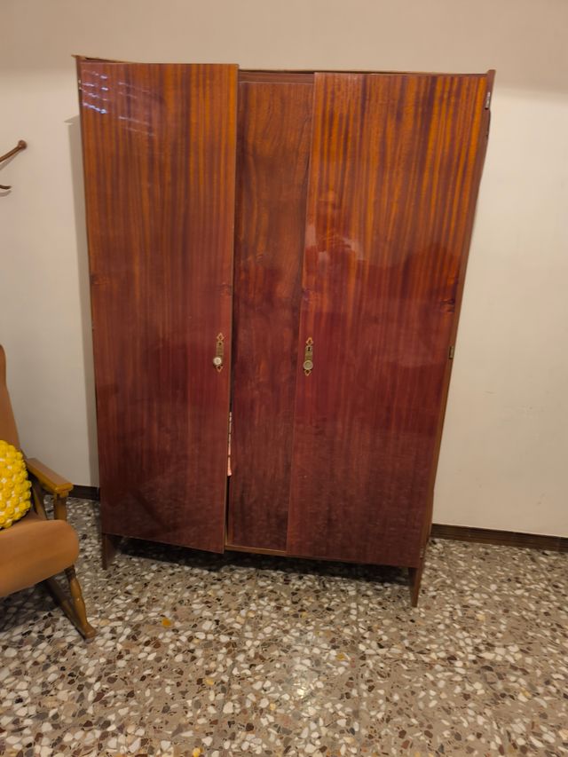 Cama 1'05 Madera y Tela