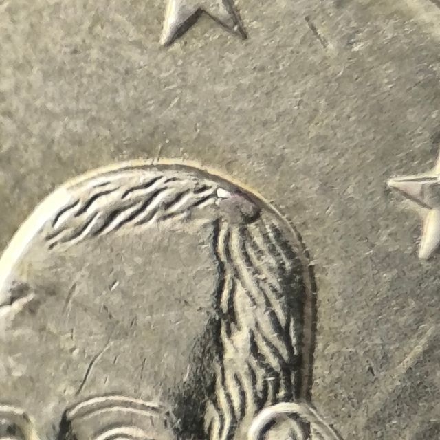 10-04075-España 10 cent € -  2023 -cuño roto pelo