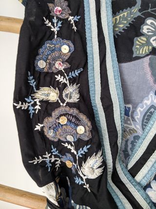 Camisa estampada manga corta Talla M