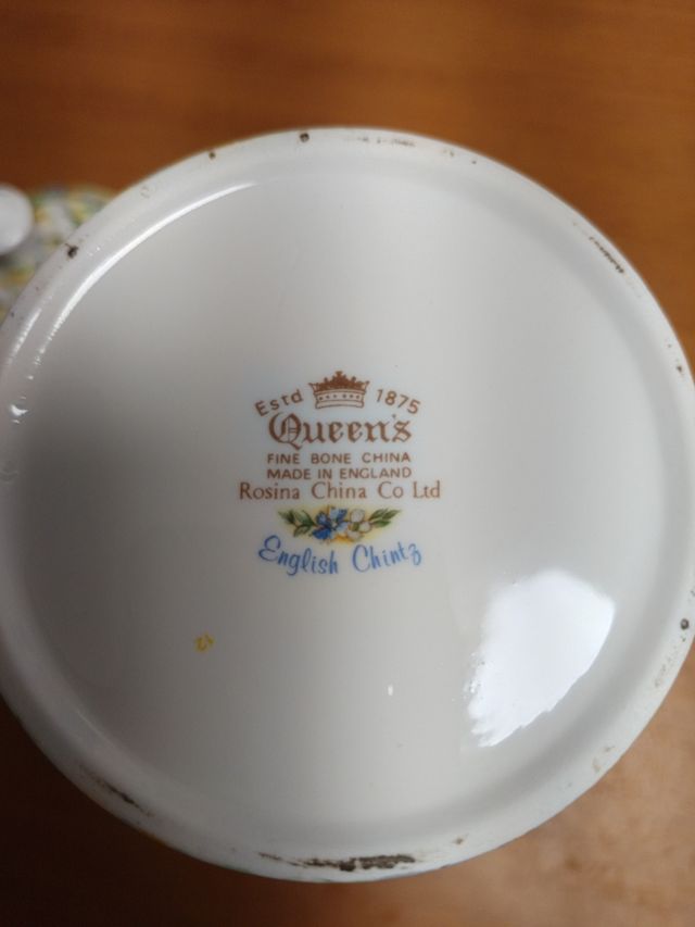 Jarrón de porcelana Queens