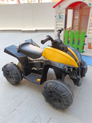 Miniquad Eléctrico Infantil Amarillo y Negro