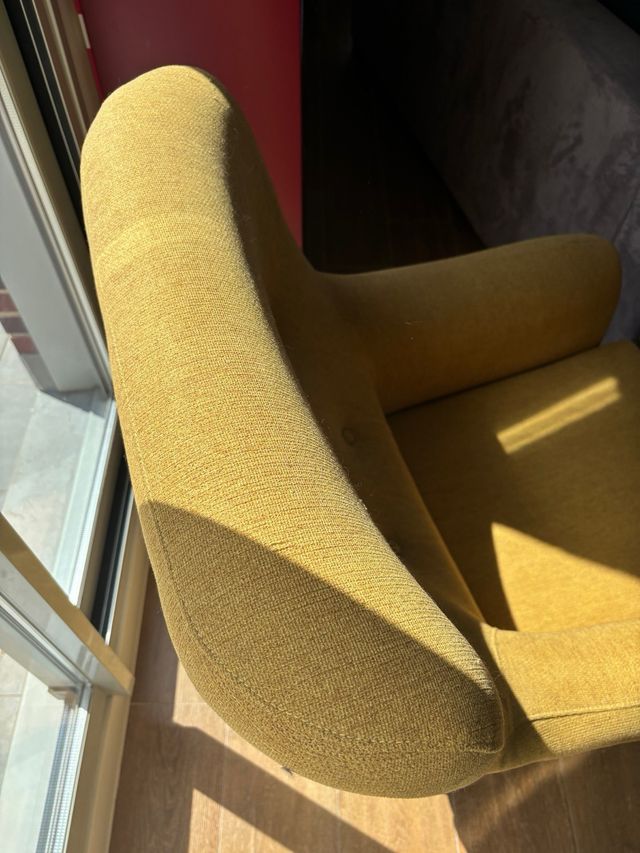 Butaca mostaza Orsay Kenay Home