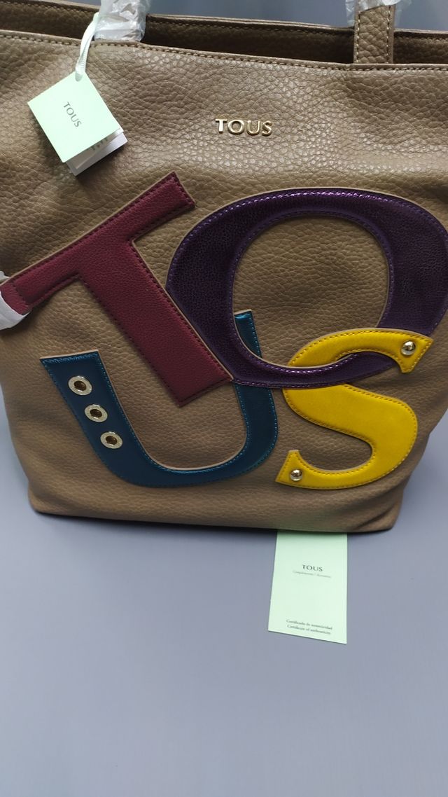 Bolso Tous Beige Multicolor
