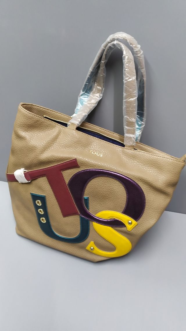 Bolso Tous Beige Multicolor