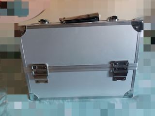 Maletín de Maquillaje Plata