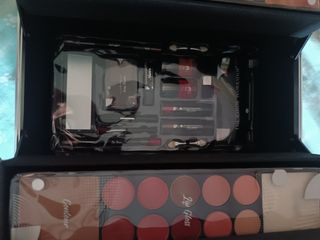 Maletín de Maquillaje Plata