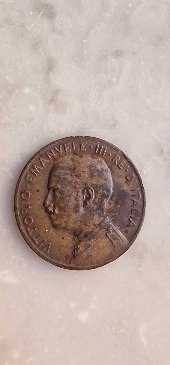 5 Centesimi Prora 1913 Variante Senza Punto