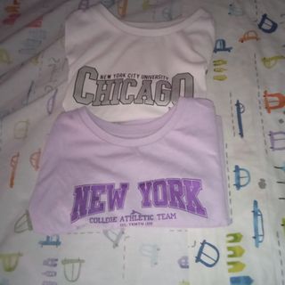 Pack 2 Camisetas/Top 8 Años