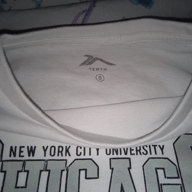 Pack 2 Camisetas/Top 8 Años