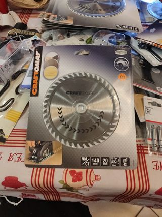 Lama Sega Circolare Craftomat HM CT 140mm
