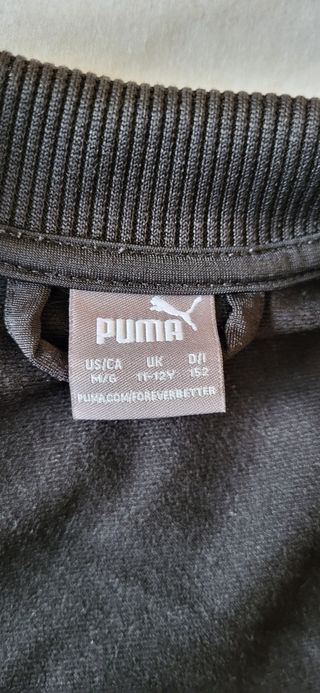 Chándal Puma niño negro y blanco