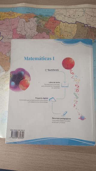 Libro Matemáticas 1.º Bachillerato