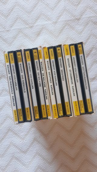 Wagner Karajan. Anillo Nibelungo. Berlin Filarmoni