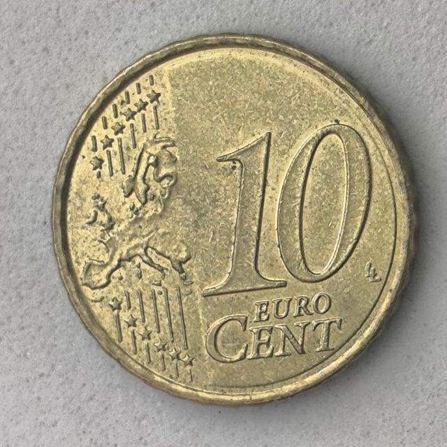 10-04080-España 10 cent € -  2023 - cuño roto bahi