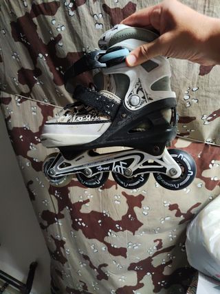 Patines Oxelo con luces LED 
Talla 34-37